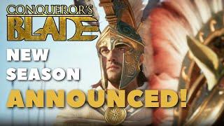 NEW SEASON ALEXANDER  Conquerors Blade  Announcement & Reaction  Greek Units  Season 20