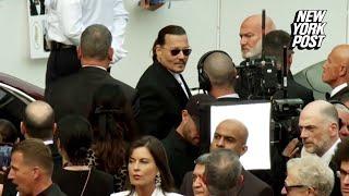 Johnny Depp greets fans at 2023 Cannes Film Festival  New York Post
