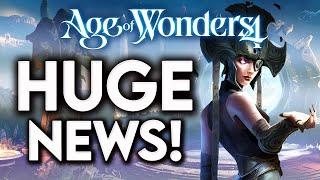 Age of Wonders 4 MAJOR UPDATES - Dragon Dawn DLC HUGE Game Patch & MORE