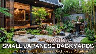 Miniature Havens Mastering the Art of Japanese Courtyard Gardens in Tiny Backyards Paradise