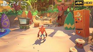 Crash Bandicoot 4 Its About Time PS5 4K 60FPS HDR Gameplay - Full Game