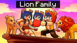 Having a LION FAMILY in Minecraft