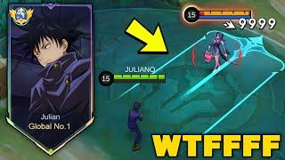 PRO JULIAN SECRET BUILD THAT CAN COUNTER THE META HEROES insane damage - Mobile Legends