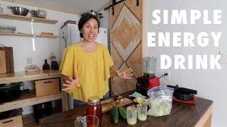 Simple homemade ENERGY DRINK