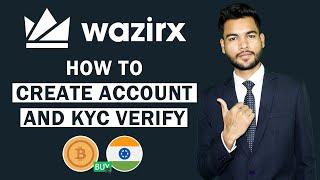 How to create Wazirx account and KYC Verification in Hindi Wazirx me account kaise banaye