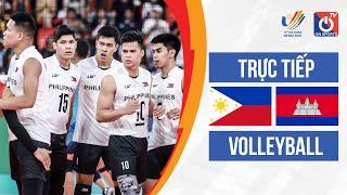  LIVE  PHILIPPINES - CAMPUCHIA  Bóng chuyền nam Volleyball - SEA Games 31