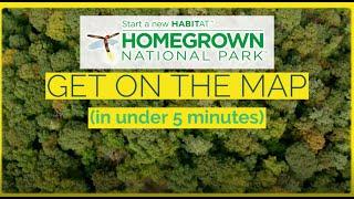 Homegrown National Park® -  Get on the Map