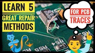 How To Repair Damaged  Broken PCB Traces  5 Great Methods