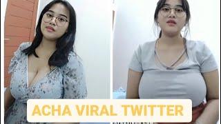 Acha Toge viral di Twitter