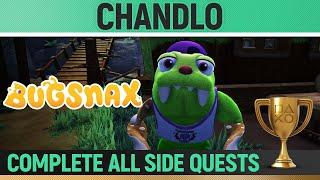 Bugsnax - Chandlo - All Side Quests 100%   - Sidetracked - Trophy Guide