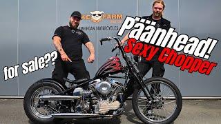 Bike Farm - Sexy Panhead Chopper mit modernisierter Technik für unter 30000€ ?