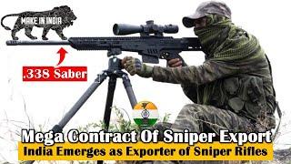 338 Saber Sniper Rifle by SSS Defence secures export order