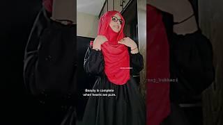 hijab with glasses #hijab #hijabstyle #حجاب #hijabtutorial #shorts
