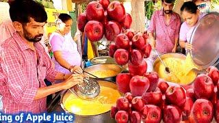 King of Apple Juice in Pune  Aunty Ji ka Most Famous Refreshing Apple Sharbat  Pune Street Food