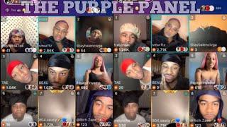 THE PURPLE PANEL TAEBEAU VS WELUVCHERELLTREYWITHTHETEA  FT ZAE NYEMAGUTTAKAYSMUF