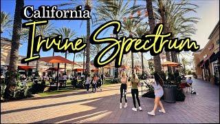 Irvine Spectrum Center Walk  Irvine California USA. Walking Tour & Travel Guide 4K HDR