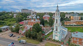 Колокольня Знаменского храма в Костроме 09.03.23