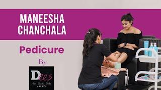 Maneesha Chanchala  Pedicure  By Dees Hair Beauty and Bridal Salon