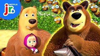 Masha the Beekeeper  Masha & the Bear  Netflix Jr