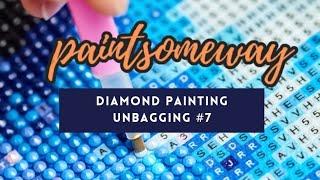 UNBAGGING TIME️  Paintsomeway  Beautiful Diamond Paintings #Paintsomeway #diamondpainting