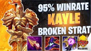 WILD RIFT  95% WINRATE KAYLE STRATEGY REALLY BROKEN  Challenger Kayle Gameplay  Guide & Build