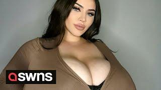 Woman made £250k on OnlyFans after a rare condition caused her breasts to grow six bra sizes  SWNS
