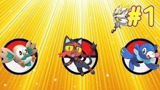 Eligiendo al INICIAL  Pokémon Ultra Sol nuzlocke #1