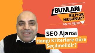 SEO Ajansı Hangi Kriterlere Göre Seçilmelidir?  Aytaç Mestçi