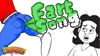 Animatic for Everybody Farts - The Farting Song  Funny Songs by Howdytoons