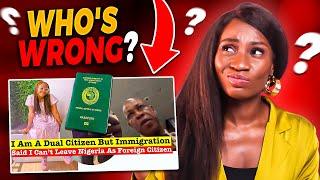 Nigerian Immigration Said I Cant Leave As Foreign Citizen  SUMMER AKU vs. Nigeria 