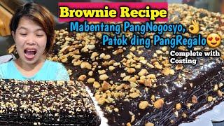 Super Moist Brownie Recipe Complete with Costing