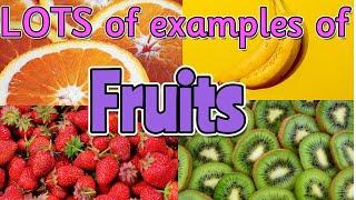 FRUIT for kids  Can you name ALL of the different fruits? Miss Ellis #namingfruit