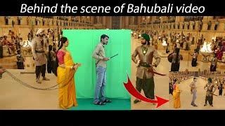 Behind the scene of bahubali video  How to make green screen video  Bahubali spoof#ParjoshCreation