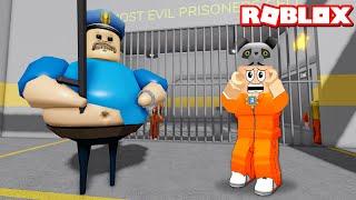 Kötü Adamın Hapishanesinden Kaçıyorum - Panda ile Roblox BARRYS PRISON RUN