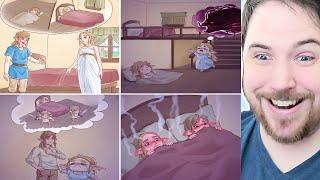 WHAT ZELDA AND LINK SLEEPING TOGETHER FOR THE FIRST TIME IS LIKE - Video Game Memes