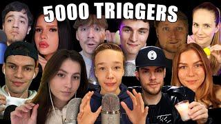 ASMR 5000 TRIGGERS WITH FRIENDS  Epic 500k Special Collab