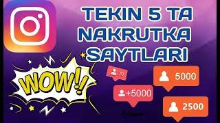 Bepul instagram saytlar soniyalar ichida nakrutka