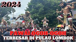 PAWAI OGOH-OGOH TERBESAR 2024 DI MATARAM LOMBOK