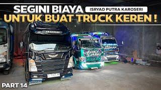 TERNYATA SEGINI BIAYA UNTUK BANGUN TRUCK ‼️ Irsyad Putra Karoseri  Aw Garage RoadTrip Sumatra #14 .