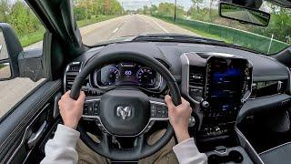 2025 Ram 1500 Laramie Crew Cab 4x4 - POV Test Drive Binaural Audio