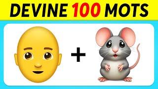 DEVINE 100 MOTS EN ÉMOJIS  QUIZ ÉMOJIS