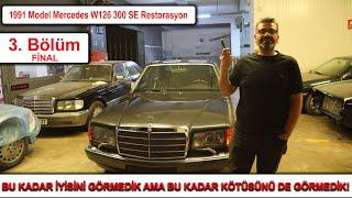 Bu Kadar İyisini Görmedik Bu Kadar Çürüğünü De Görmedik 1991 Model W126 300 SE Restorasyon Final