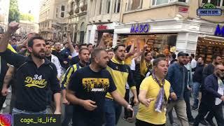 GFB İSTİKLAL CADDESİNDE   Kasımpaşa - Fenerbahçe Maç Öncesi