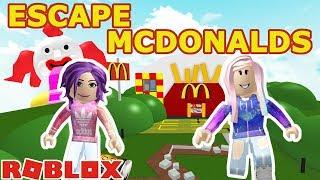 Roblox Escape McDonalds   EAT AND RUN