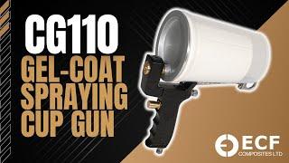 CG110 Gelcoat Spraying Cup Gun