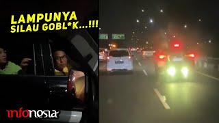 NORAK... Modifikasi Lampu Rem Bikin SILAU Ditegur Malah Emosi