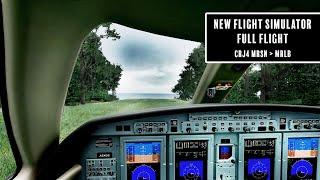 Microsoft Flight Simulator Full Flight Gameplay - Jet Taking-Off From a Jungle