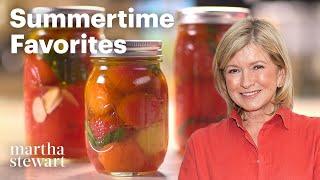 Martha Stewart Makes Her Favorite Summer Recipes  Best Summertime Dishes  Martha Stewart Living