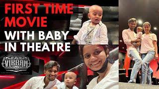 My baby’s first movie in dubai theatre how my baby in movie theatre  vikram movie baby