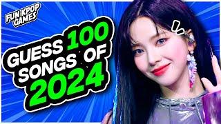 ULTIMATE KPOP QUIZ GUESS 100 KPOP SONGS OF 2024 #1 - FUN KPOP GAMES 2024